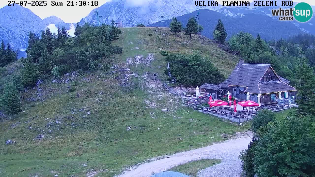 Kamera v živo Velika Planina