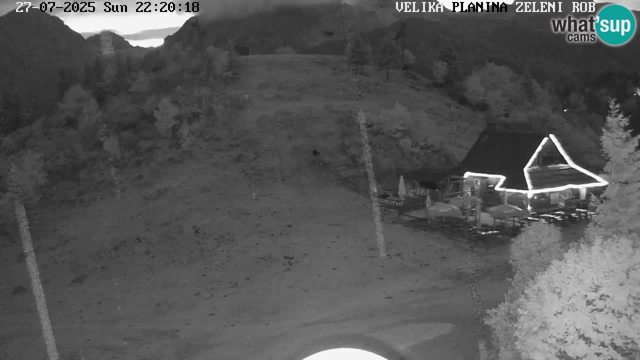 Zeleni Rob – Webcam live | Velika Planina