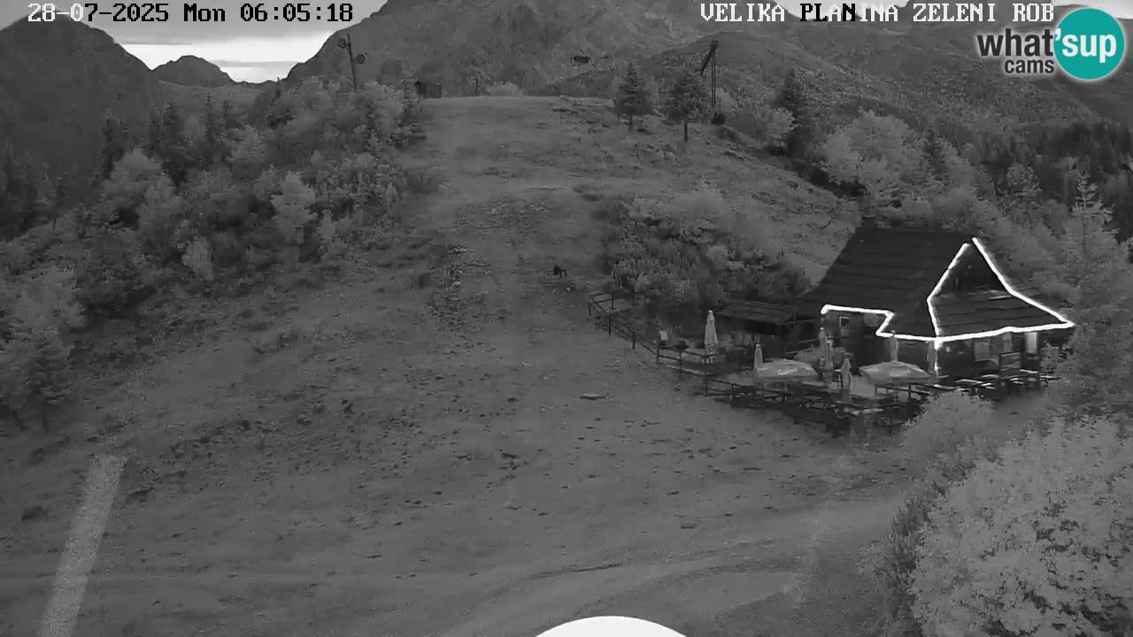 Zeleni Rob – Webcam live | Velika Planina