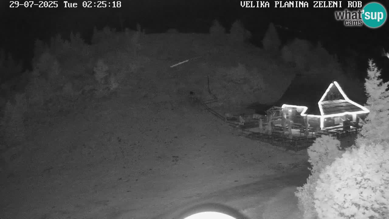 Zeleni Rob – Webcam live | Velika Planina