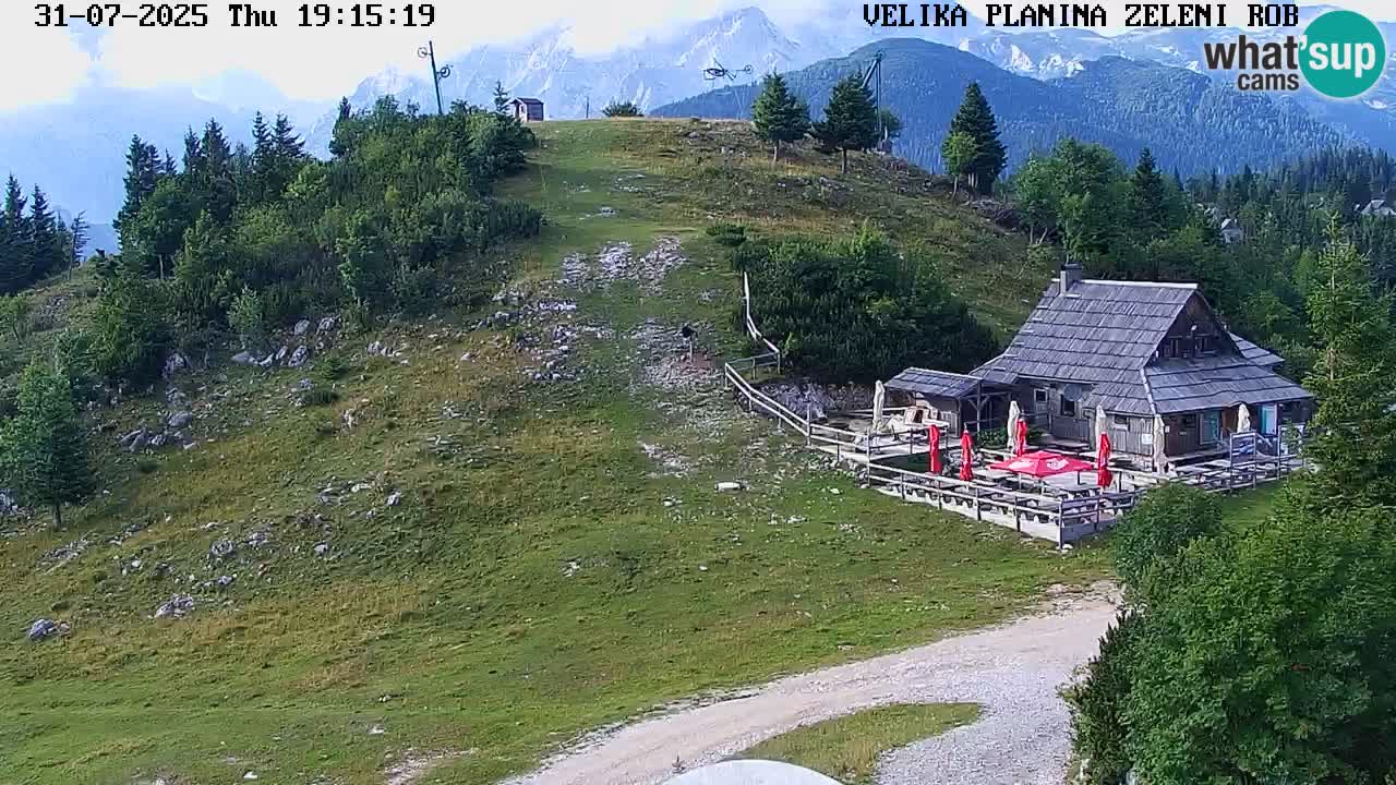 Zeleni Rob – Webcam live | Velika Planina