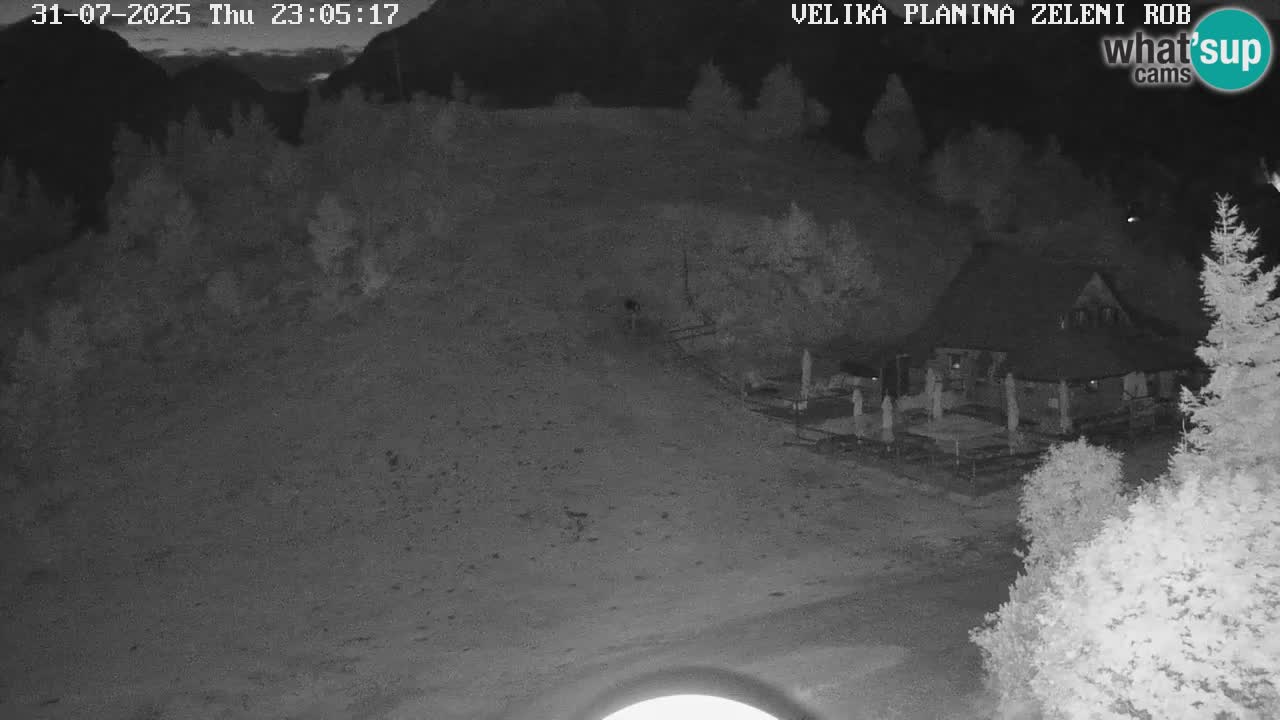 Zeleni Rob – Webcam live | Velika Planina