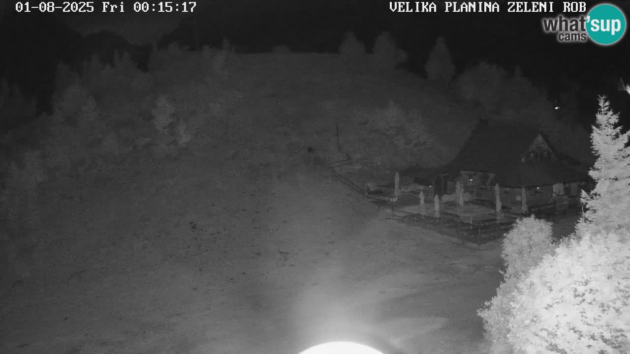 Zeleni Rob – Webcam live | Velika Planina