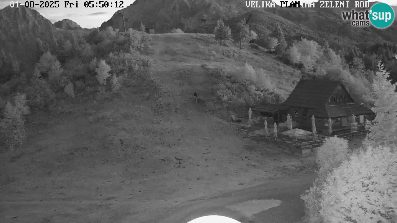 Zeleni Rob | Webcam live Velika Planina