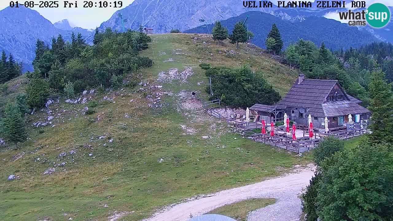 Zeleni Rob | Webcam live Velika Planina