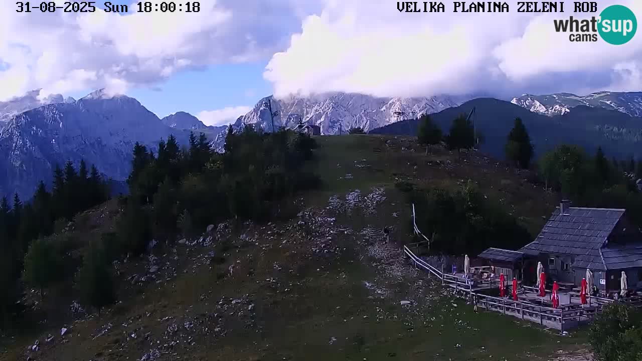 Zeleni Rob | Webcam live Velika Planina