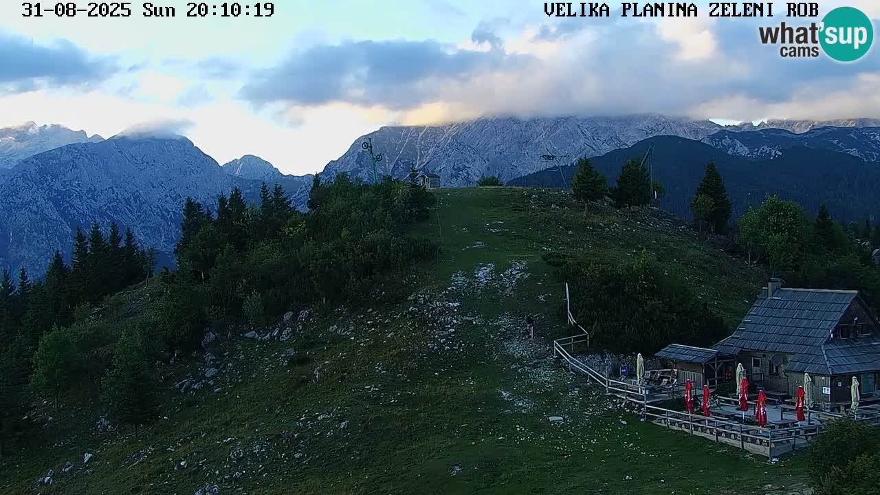 Zeleni Rob | Webcam live Velika Planina