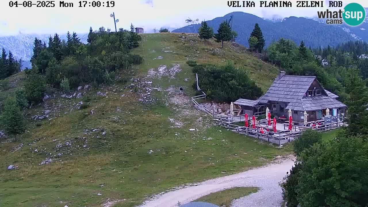 Zeleni Rob – Webcam live | Velika Planina