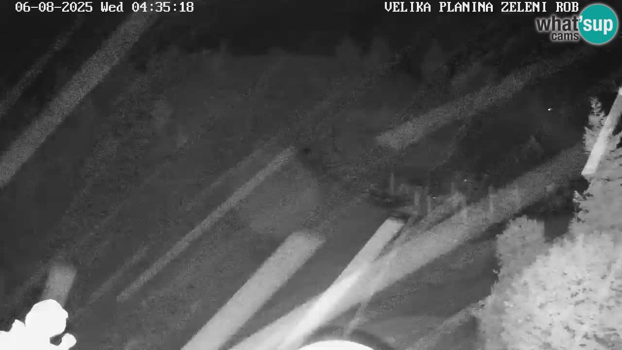 Zeleni Rob – Webcam live | Velika Planina