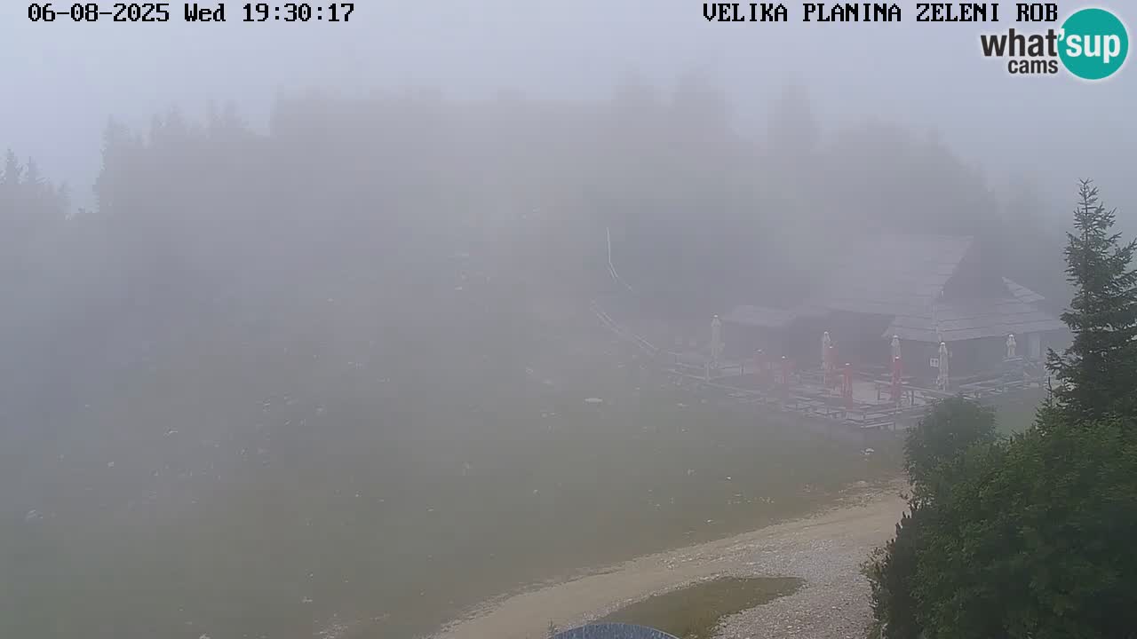 Zeleni Rob | Web kamera Velika Planina
