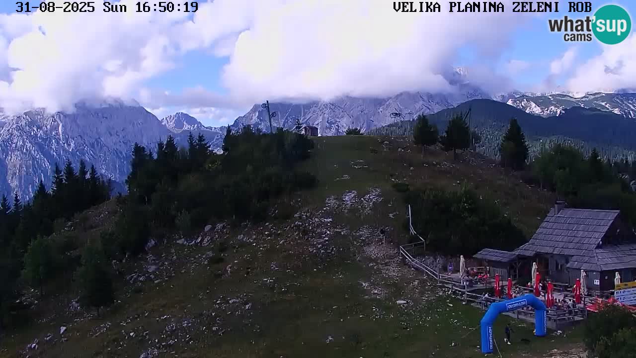 Zeleni Rob – Webcam live | Velika Planina