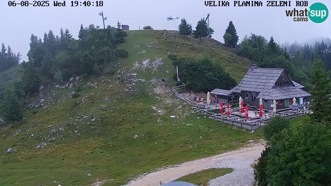 Zeleni Rob – Webcam live | Velika Planina