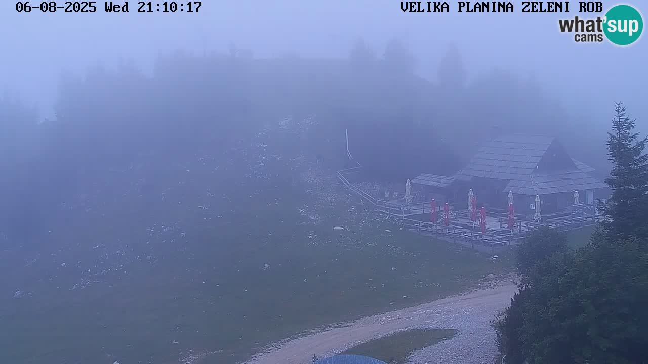Zeleni Rob | Webcam live Velika Planina