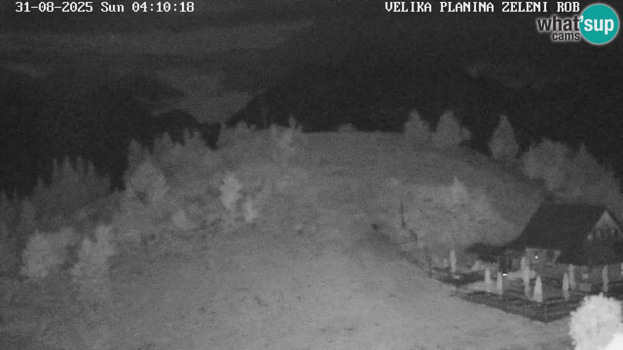 Zeleni Rob – Webcam live | Velika Planina