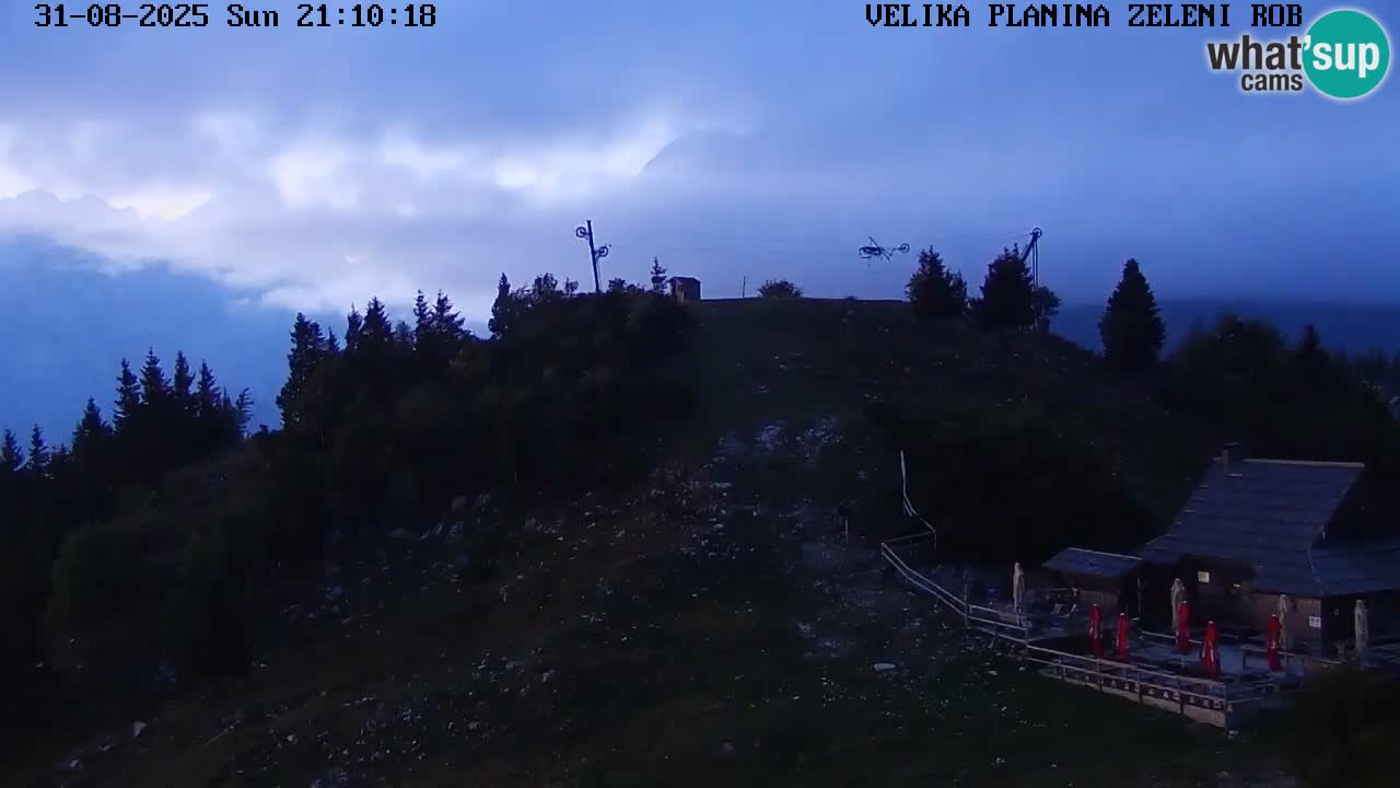 Zeleni Rob | Web kamera Velika Planina