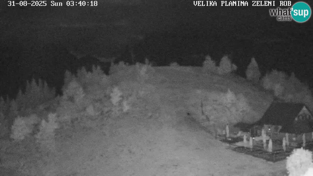 Zeleni Rob | Web kamera Velika Planina
