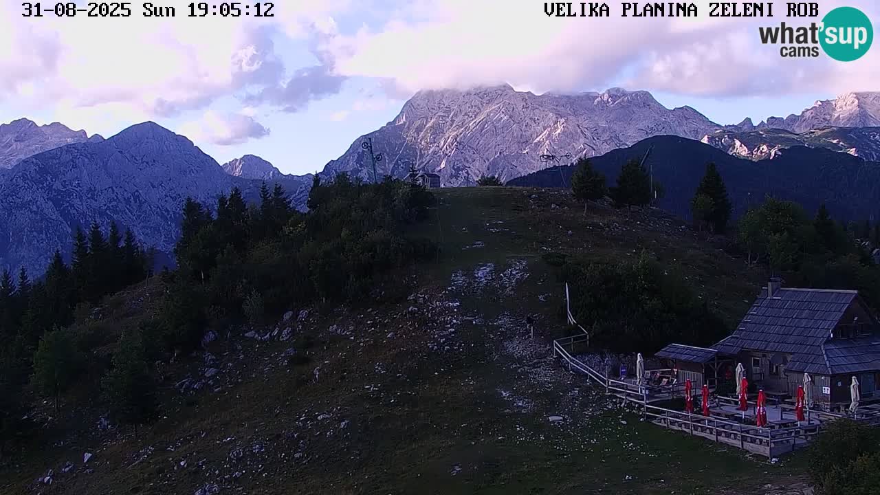 Zeleni Rob | Web kamera Velika Planina