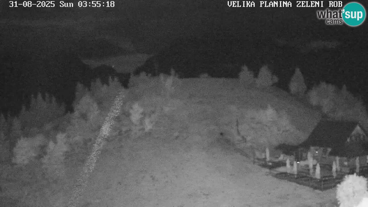 Zeleni Rob – Webcam live | Velika Planina