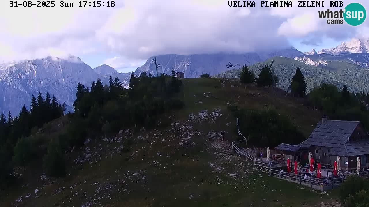 Zeleni Rob | Webcam live Velika Planina