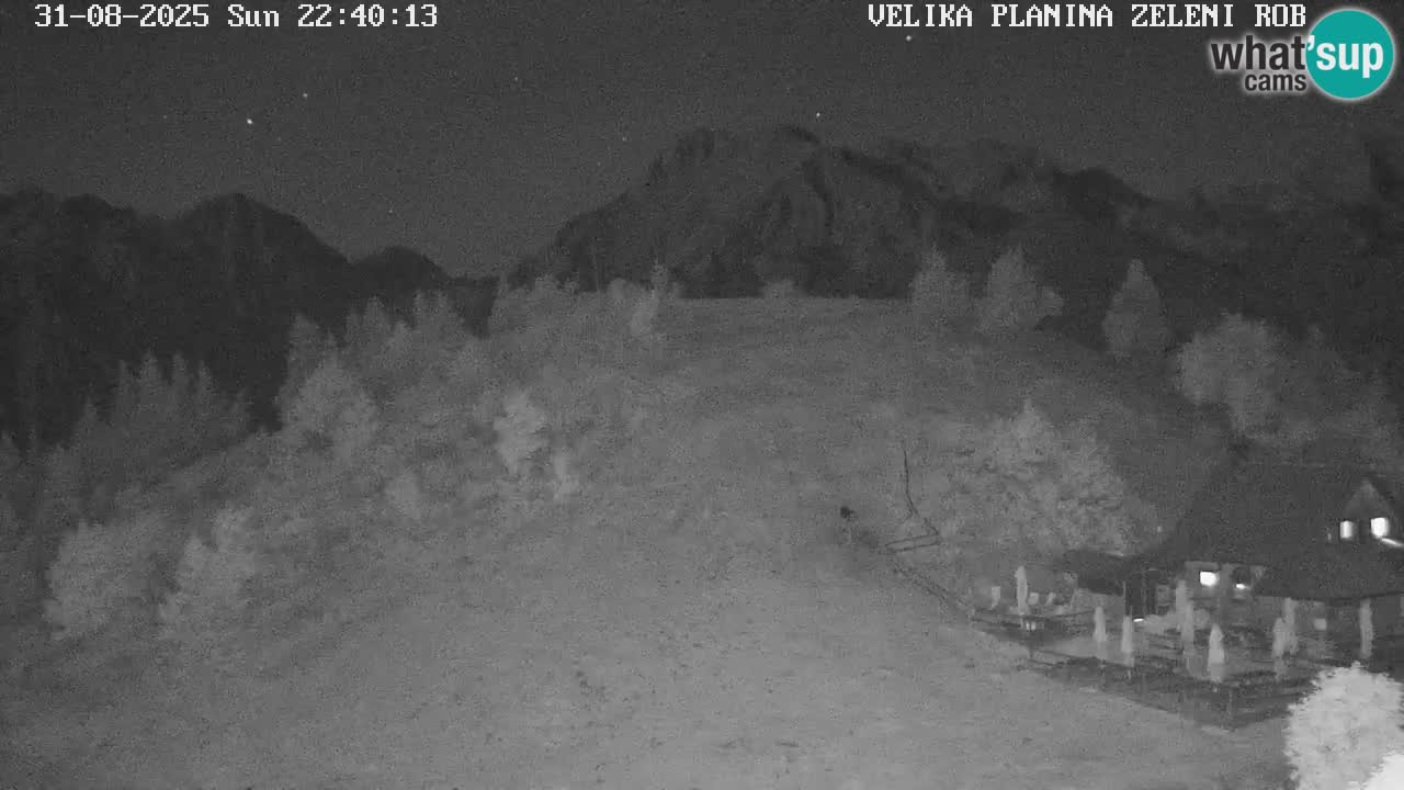 Zeleni Rob – Webcam live | Velika Planina