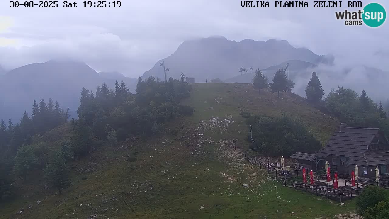 Zeleni Rob – Webcam live | Velika Planina