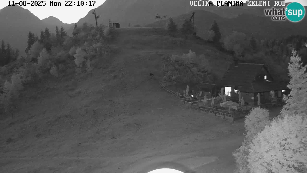 Zeleni Rob | Web kamera Velika Planina