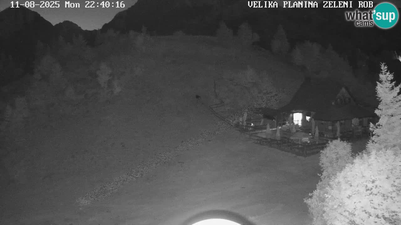 Zeleni Rob | Web kamera Velika Planina