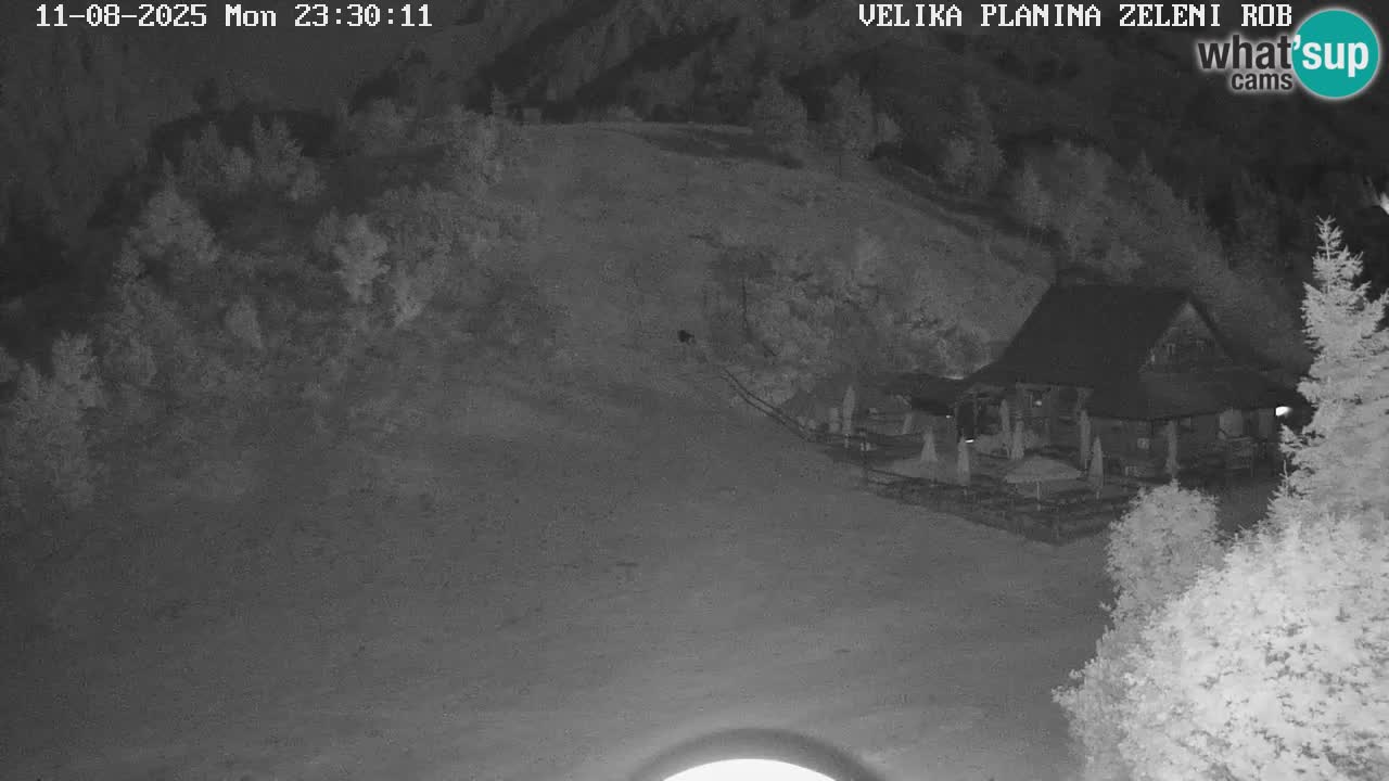 Zeleni Rob | Web kamera Velika Planina