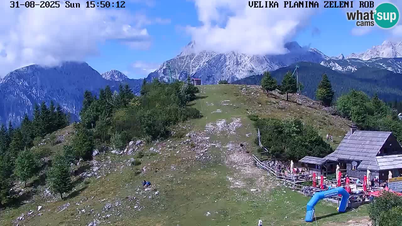 Zeleni Rob – Webcam live | Velika Planina