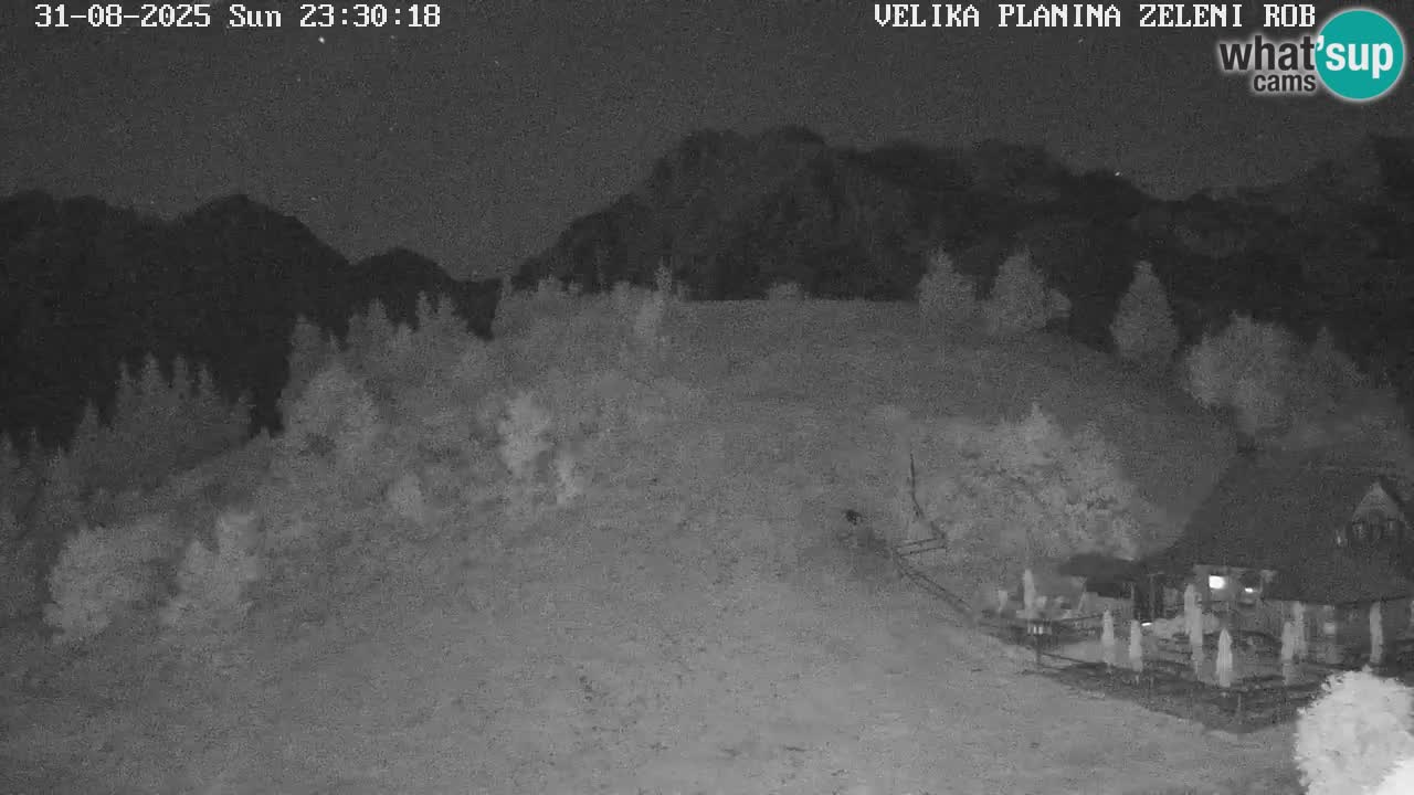 Zeleni Rob – Webcam live | Velika Planina