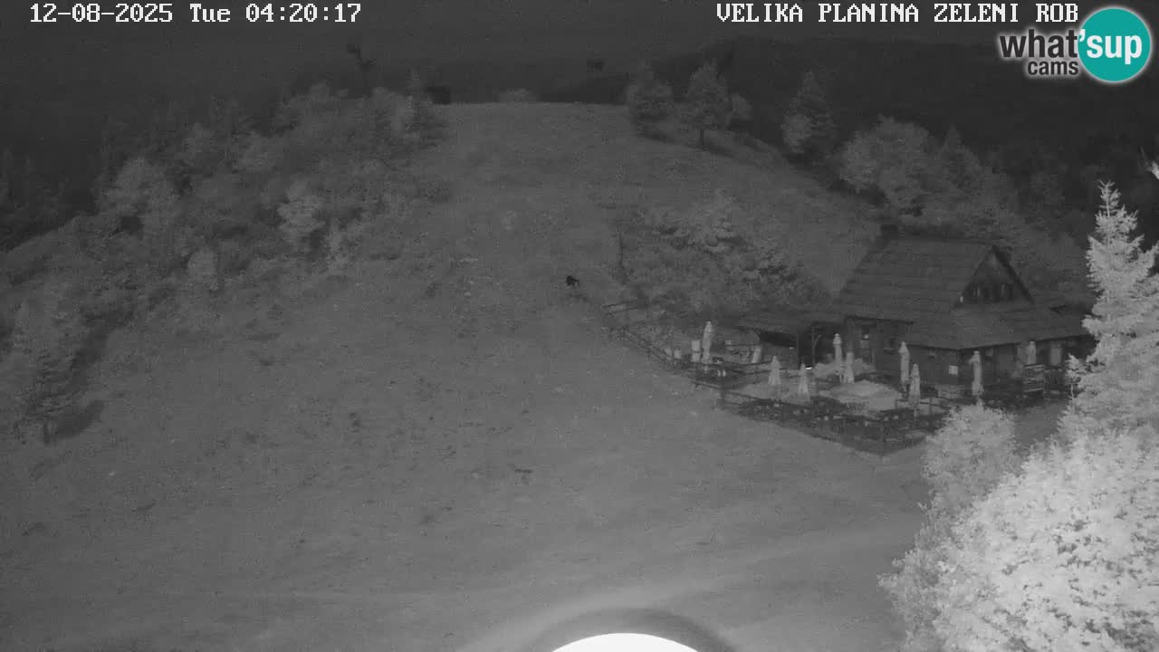 Zeleni Rob | Webcam live Velika Planina