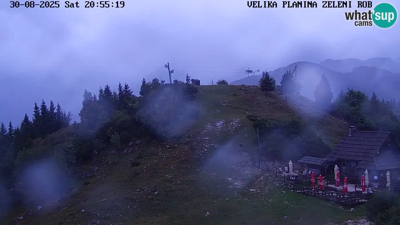 Zeleni Rob – Webcam live | Velika Planina