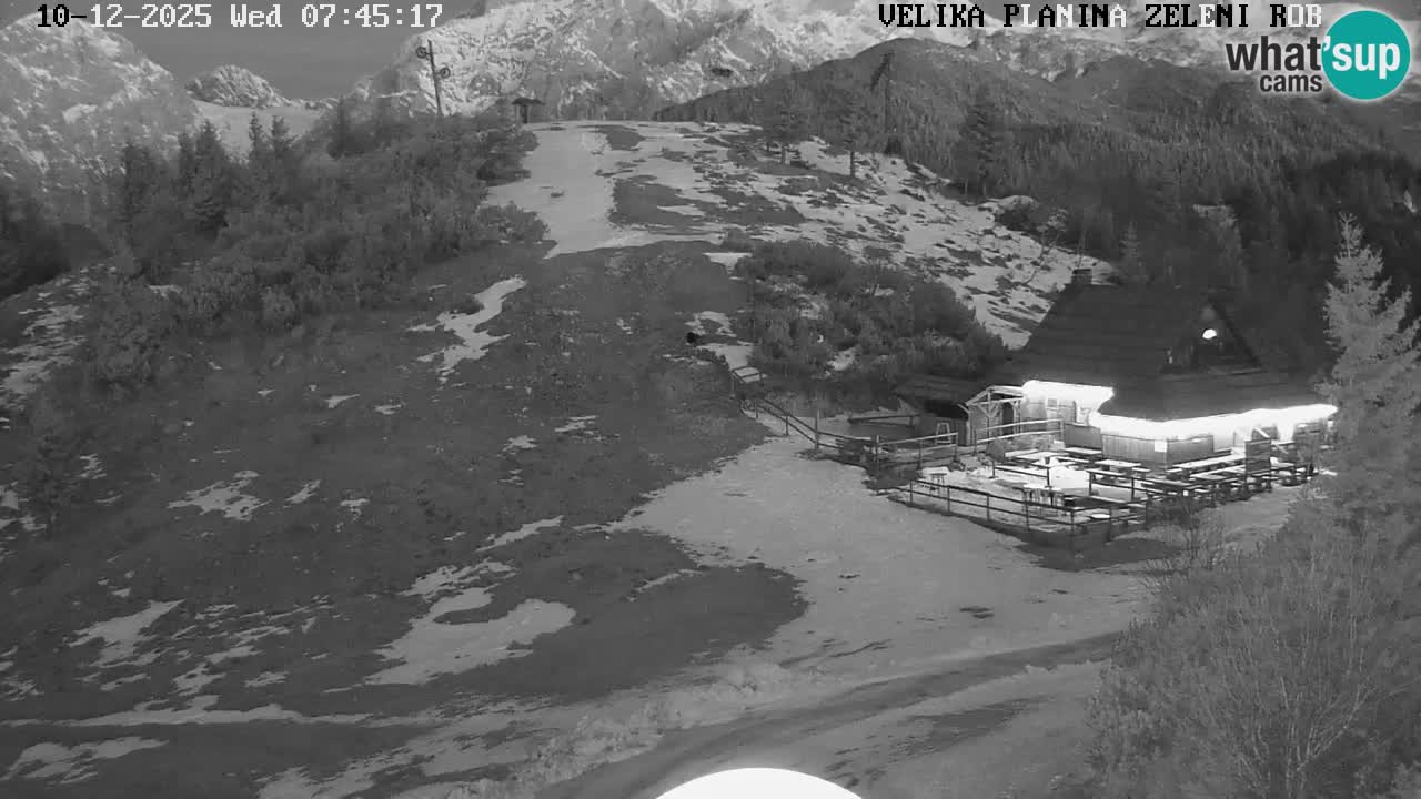 Zeleni Rob | Webcam live Velika Planina