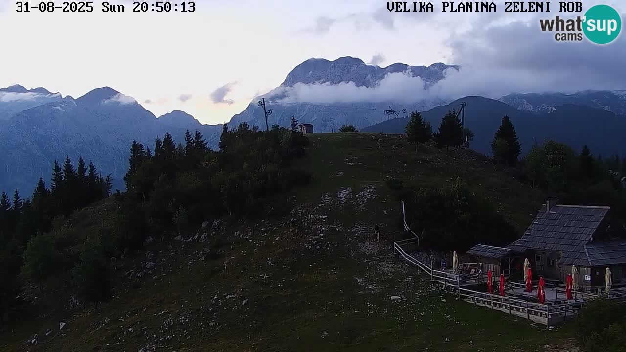 Zeleni Rob | Webcam live Velika Planina