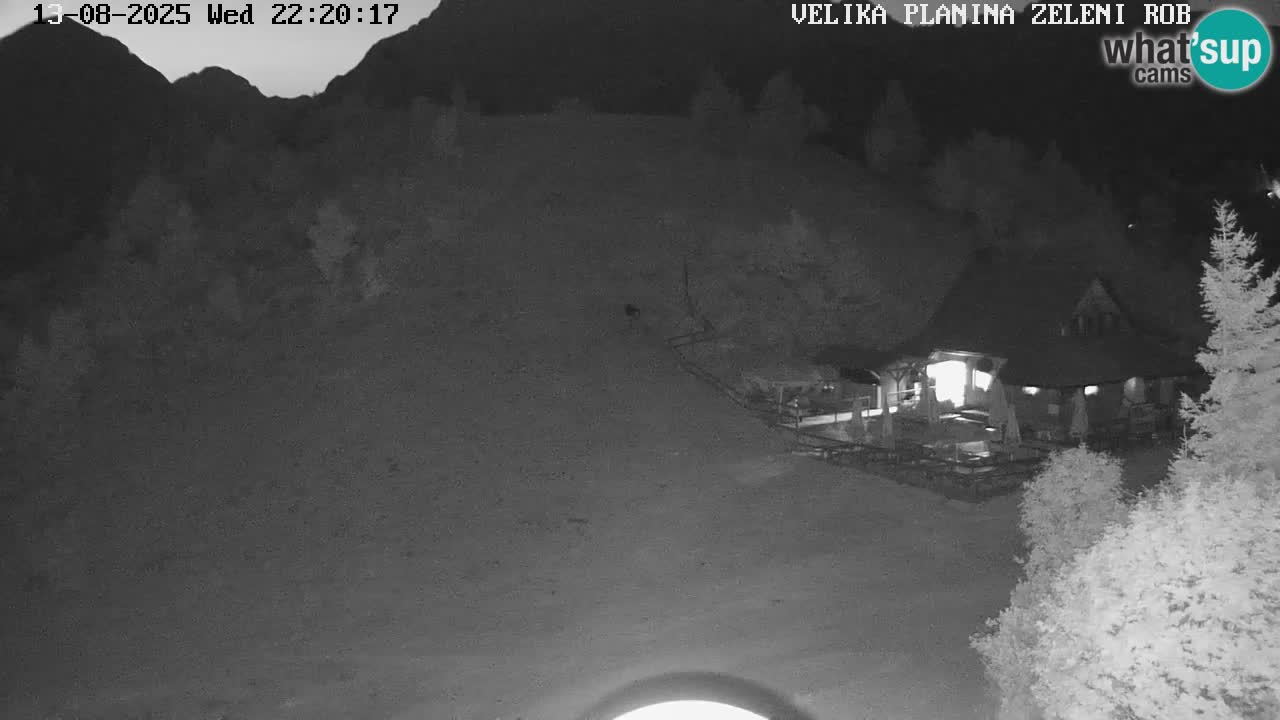 Zeleni Rob | Webcam live Velika Planina