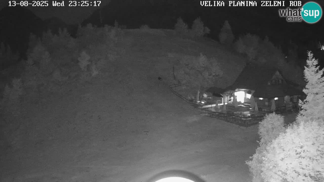 Zeleni Rob | Webcam live Velika Planina