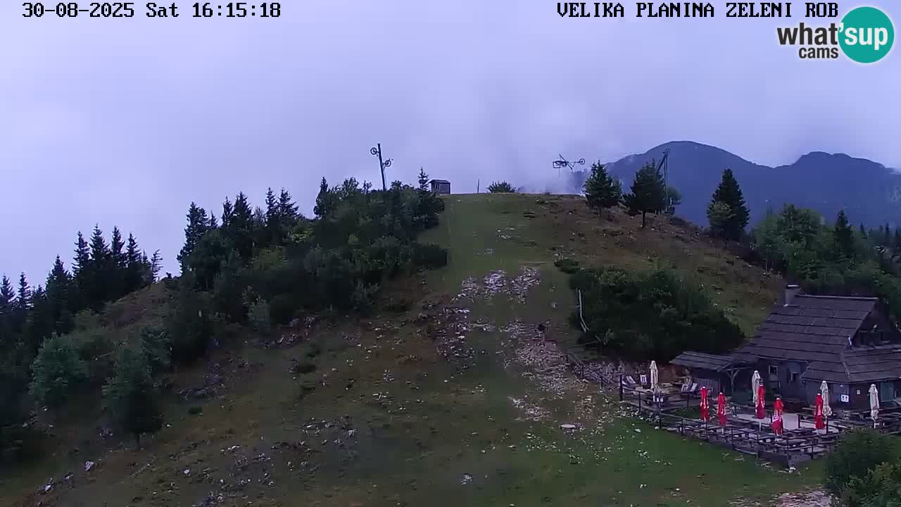 Zeleni Rob – Webcam live | Velika Planina