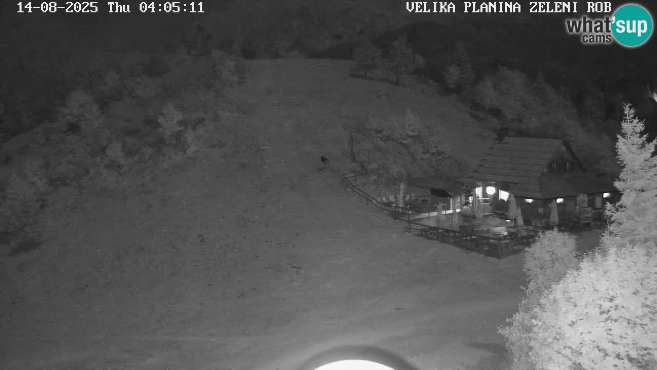 Zeleni Rob | Webcam live Velika Planina