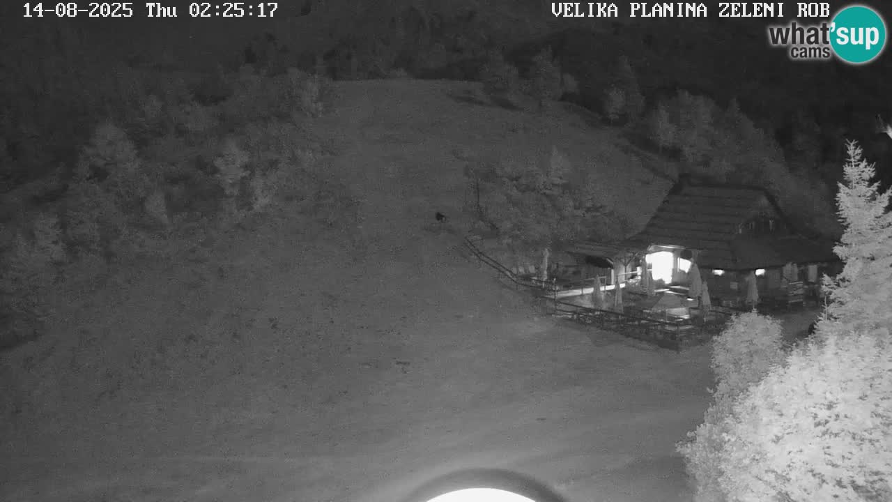Zeleni Rob – Webcam live | Velika Planina