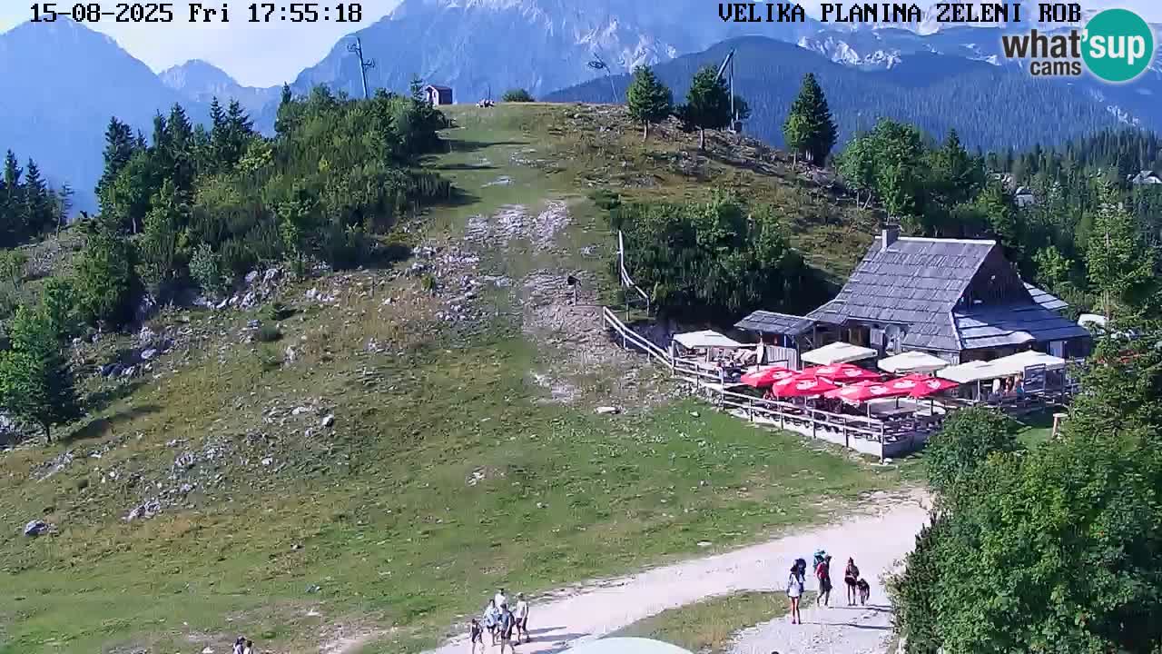 Zeleni Rob – Webcam live | Velika Planina