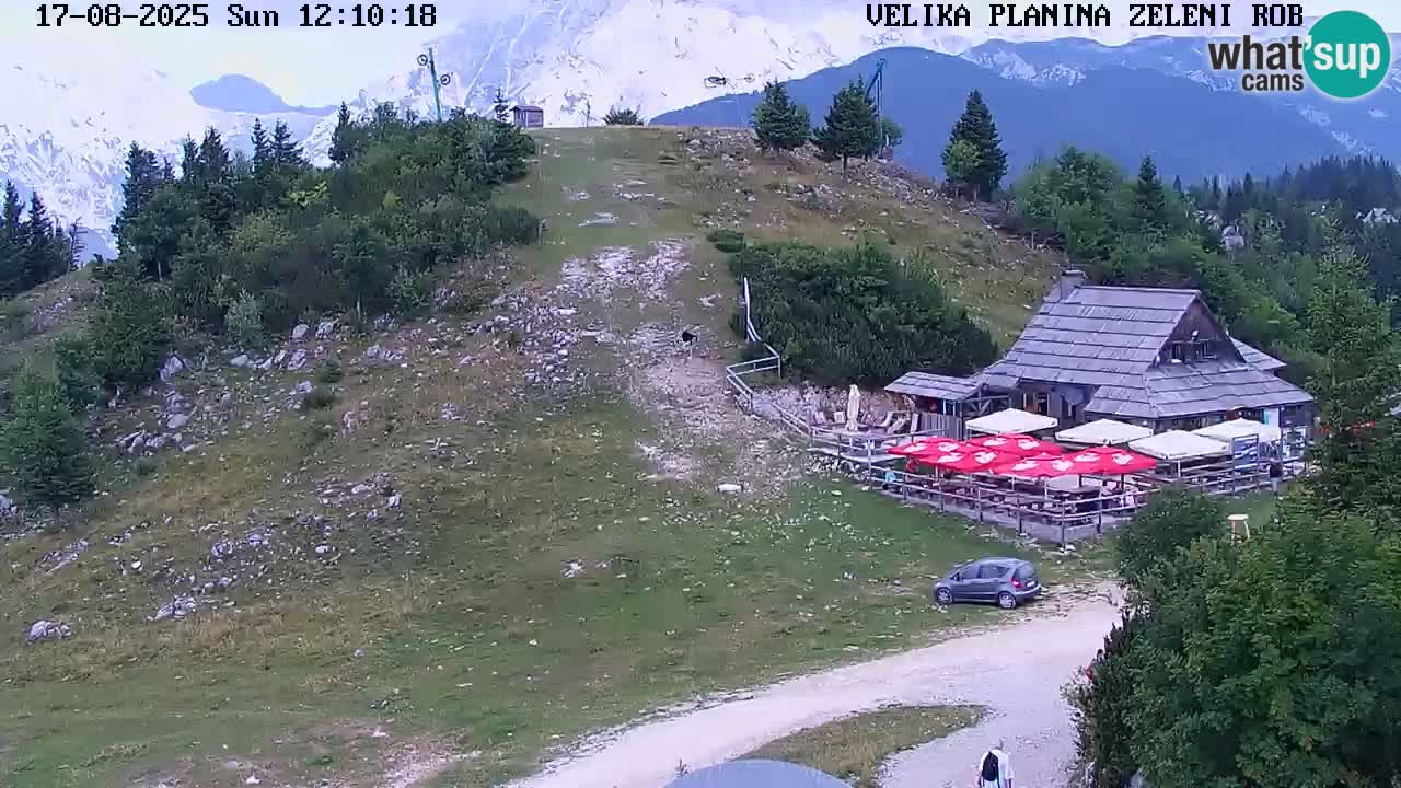 Zeleni Rob | Webcam live Velika Planina