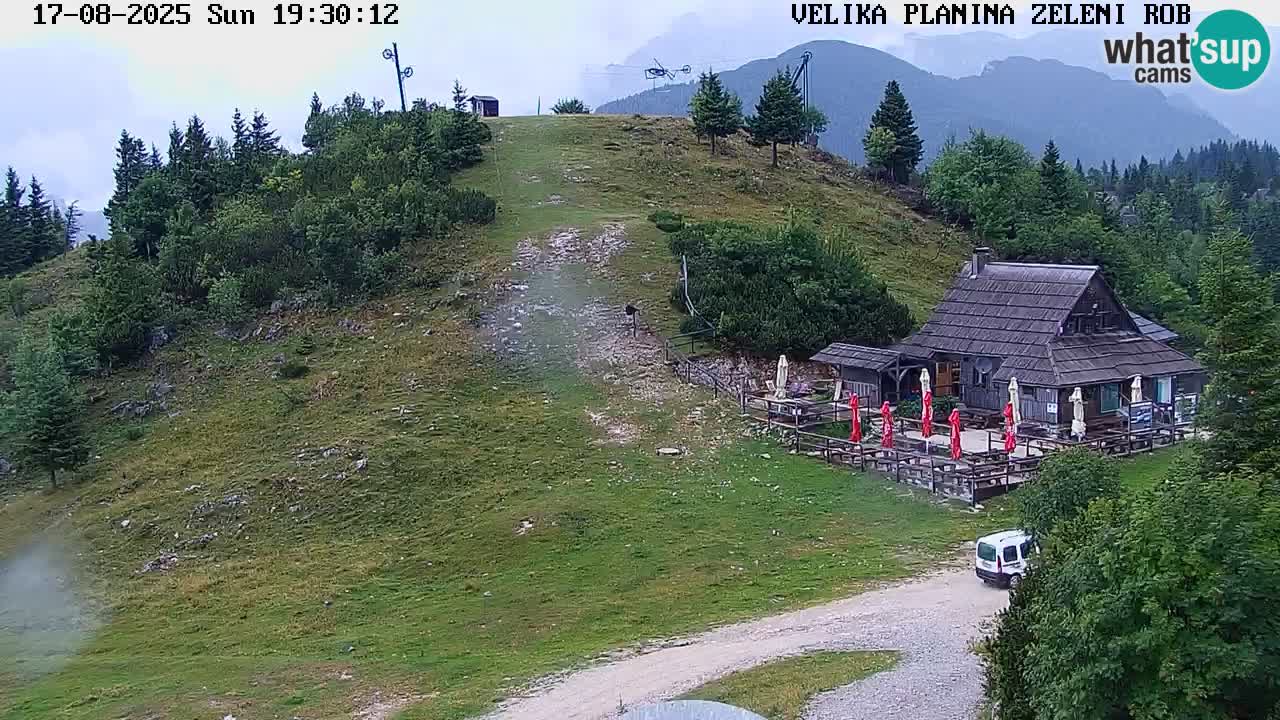 Zeleni Rob | Webcam live Velika Planina