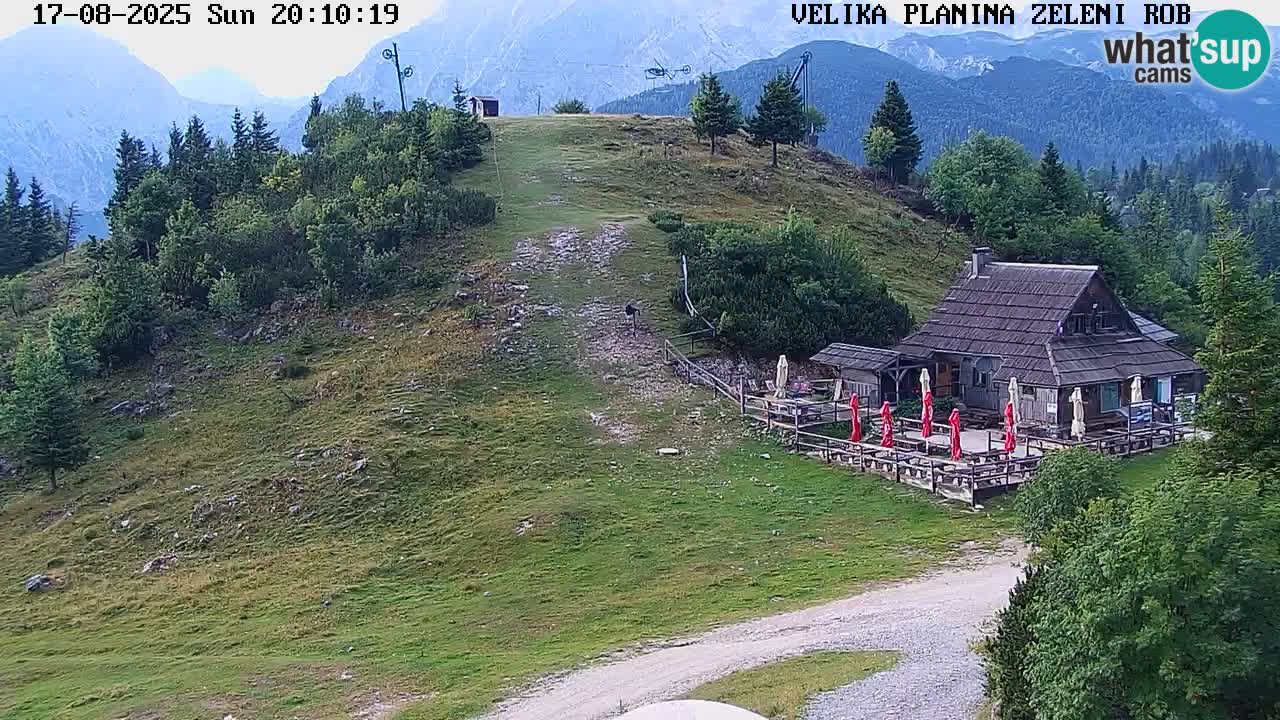 Zeleni Rob – Webcam live | Velika Planina