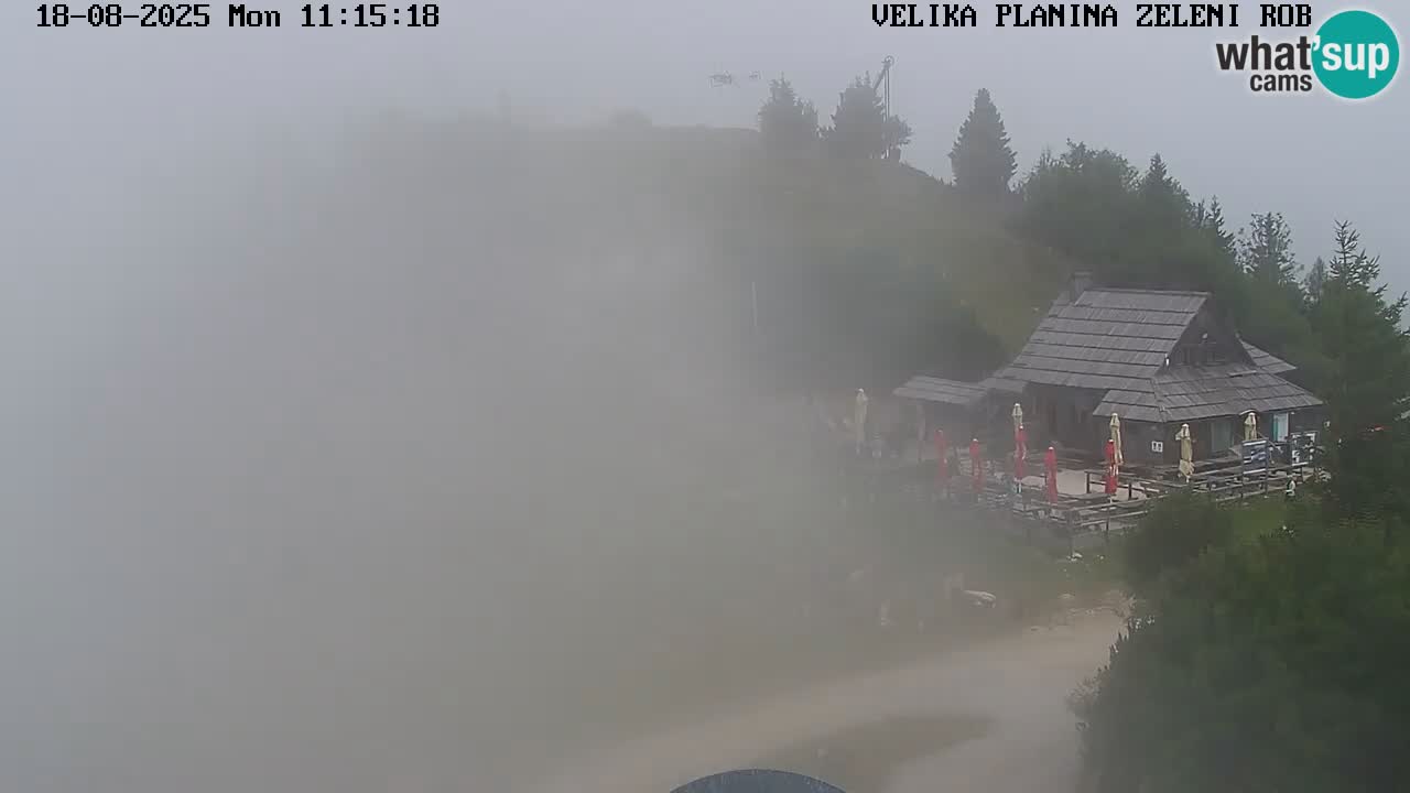 Zeleni Rob – Webcam live | Velika Planina