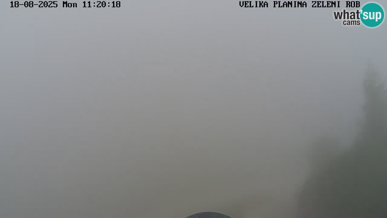 Zeleni Rob – Webcam live | Velika Planina