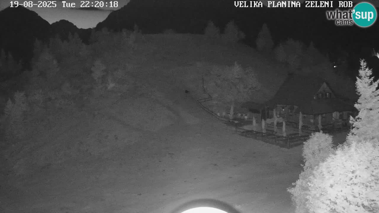 Zeleni Rob – Webcam live | Velika Planina