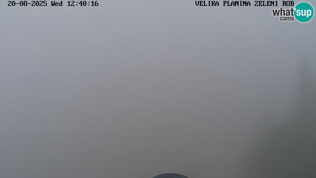 Zeleni Rob | Webcam live Velika Planina
