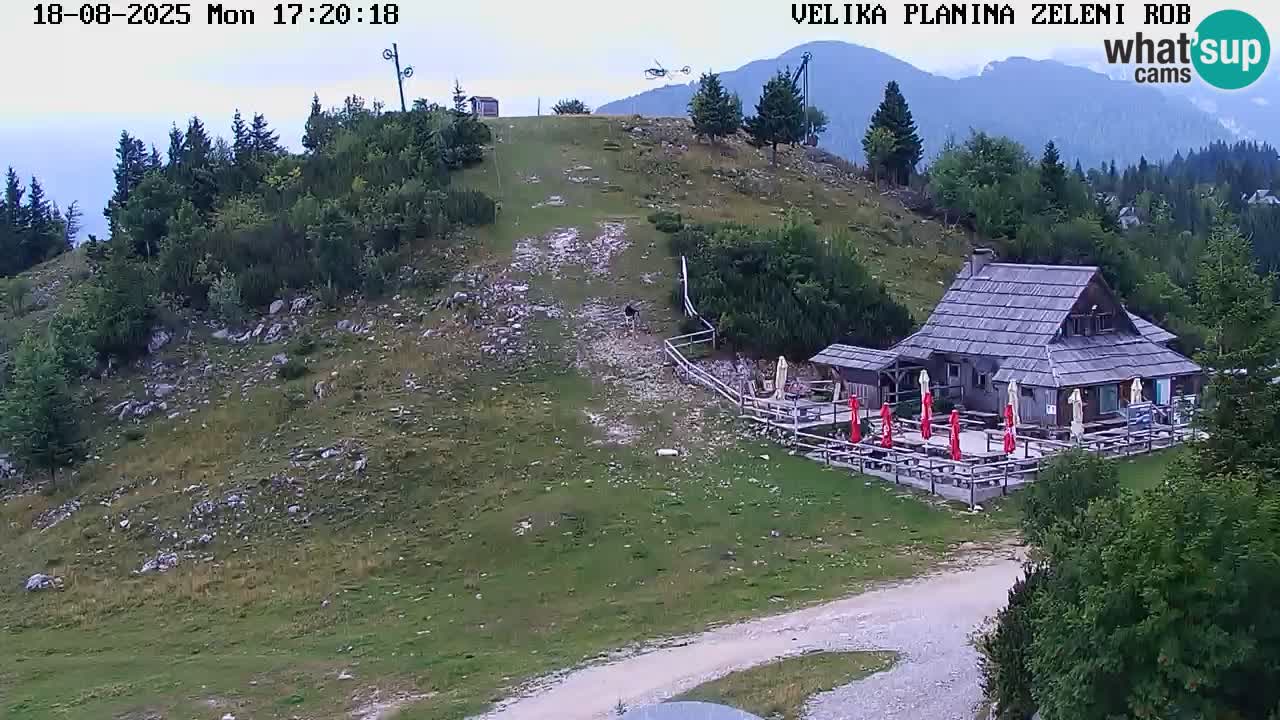 Zeleni Rob – Webcam live | Velika Planina