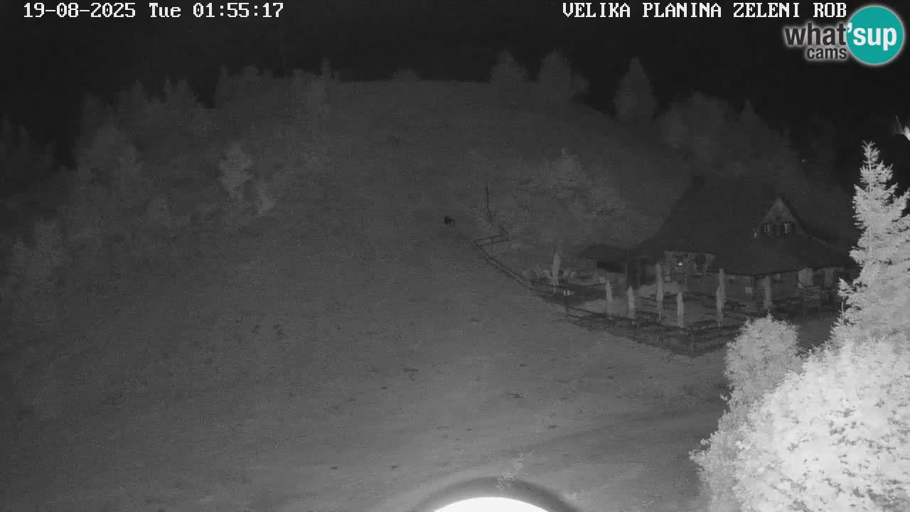 Zeleni Rob – Webcam live | Velika Planina