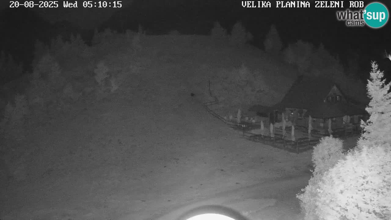 Zeleni Rob – Webcam live | Velika Planina